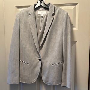 Boss Elegant Jemirana Gray Tweed Suit Coat and Pants